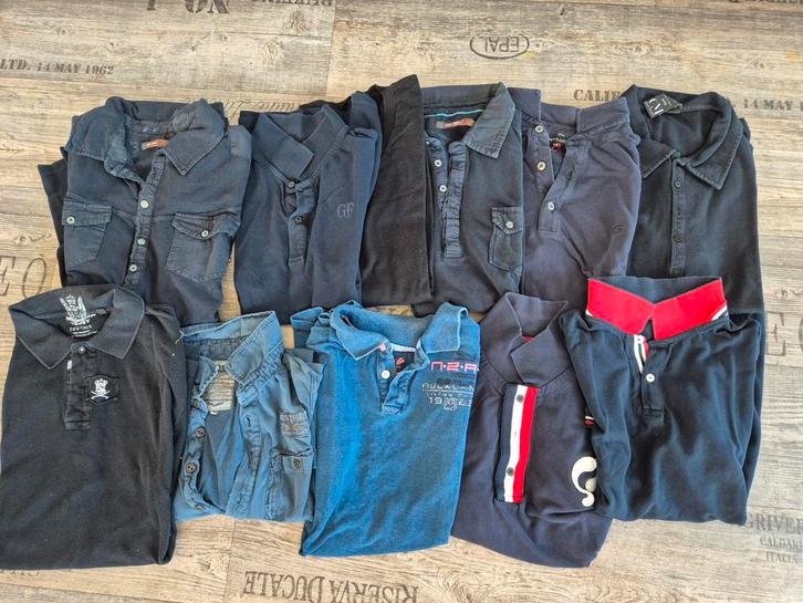 Herenkleding pakket maat M en broeken maat 32/32, Kleding | Heren, Heren-kledingpakketten, Gedragen, Maat 48/50 (M), Ophalen of Verzenden