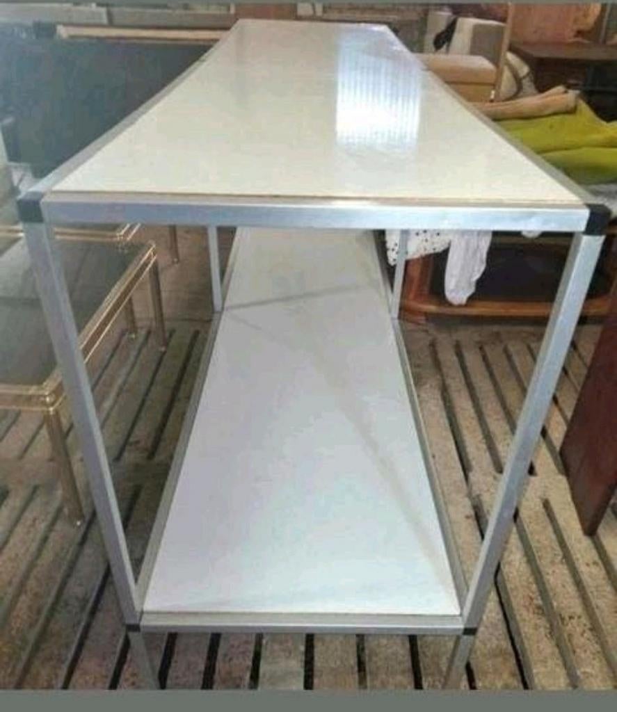 Grote werktafel of sorteertafel, Ophalen, Zo goed als nieuw, 170 cm of meer