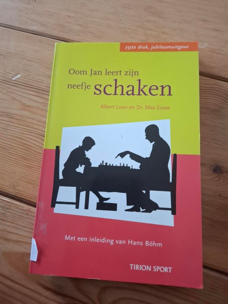 Oom Jan leert zijn neefje schaken, Boeken, Sportboeken, Ophalen of Verzenden