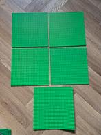 5 licht groene lego grondplaten bouwplaten baseplates 32x32, Ophalen of Verzenden, Gebruikt, Complete set, Lego