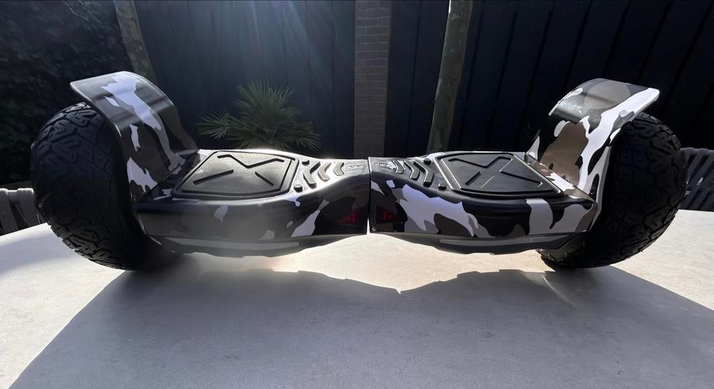 Hoverboard 8,5 - leger print, Ophalen of Verzenden, Gebruikt