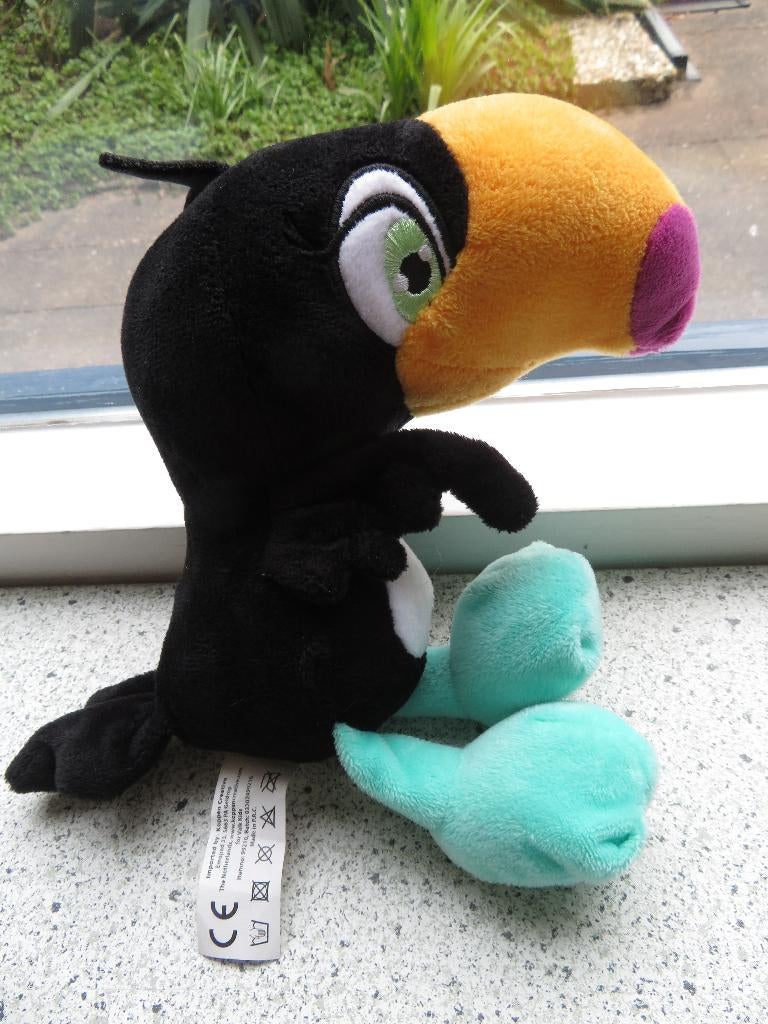 Toekan knuffel Valk Kids merk Koppen Creative groene poten, Kinderen en Baby's, Speelgoed | Knuffels en Pluche, Overige typen