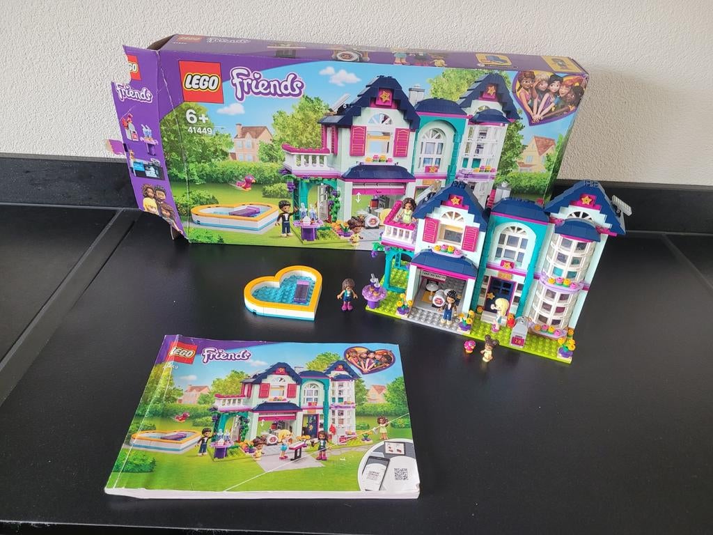 Lego Friends 41449 Andrea's familiehuis, Ophalen of Verzenden, Complete set, Lego