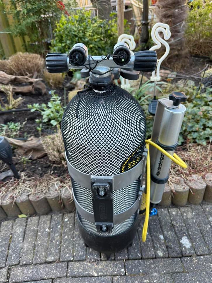 Duikfles/15 Liter/200 Bar/Hartenberger Wrack Maxi DuikLamp, Watersport en Boten, Duiken, Gebruikt, Duikfles, Ophalen