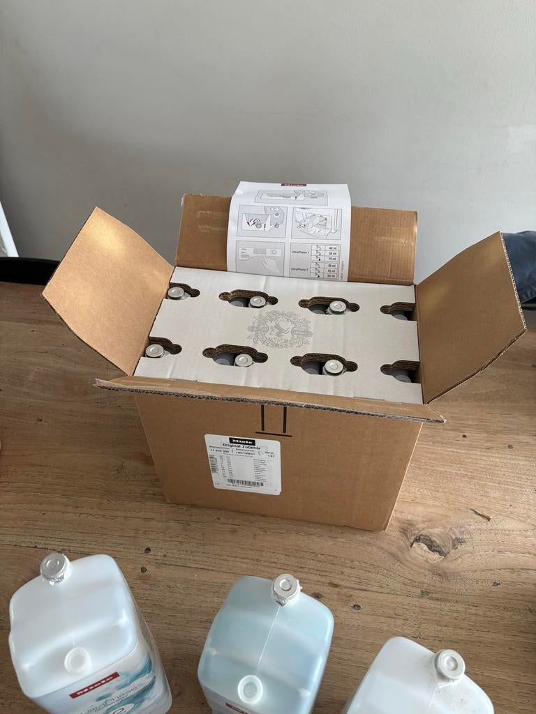 Miele TwinDos UltraPhase 1 & 2 - 9 flessen (4xUP1, 5xUP2), Witgoed en Apparatuur, Wasmachines, Ophalen, Nieuw