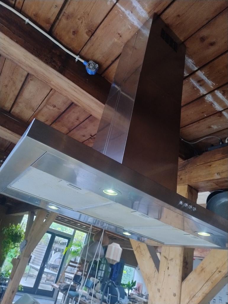 Ikea vrijhangende afzuigkap, Witgoed en Apparatuur, Afzuigkappen, Ophalen, Gebruikt, 200 tot 400 m³ per uur, Wandschouwkap