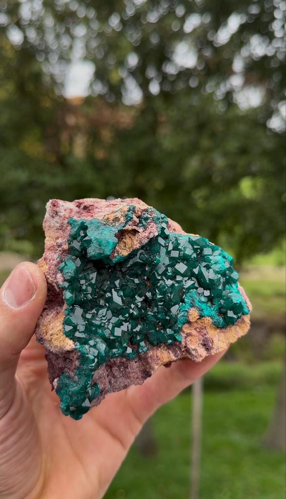 Dioptaas, Verzamelen, Ophalen of Verzenden, Mineraal