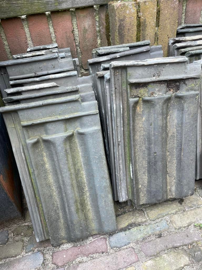Gebruikte dakpannen, grijs., Ophalen, Gebruikt, Steen of Klei, 15 m² of meer