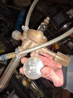 Reduceerventiel Argon/MIG/MAG met manometer, Ophalen of Verzenden