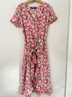 Euro Kids Jurk Maat 146/152 - Bloemenprint & Strikceintuur, Ophalen of Verzenden, Zo goed als nieuw, Meisje, Jurk of Rok