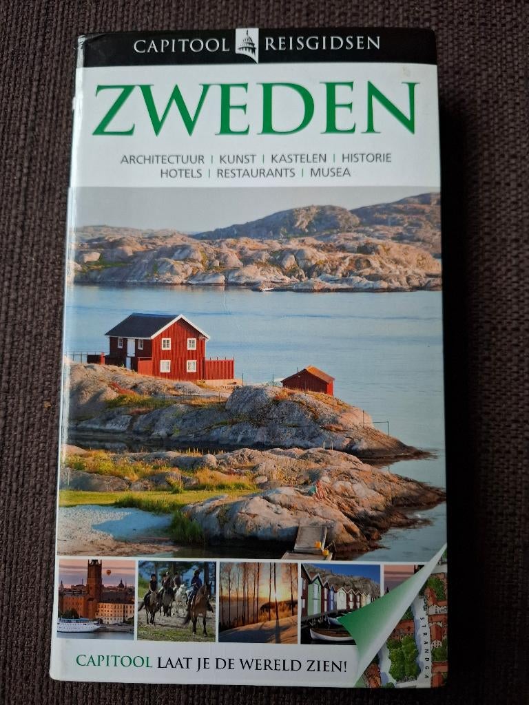 Capitool reisgids - Zweden, Boeken, Gelezen, Capitool, Europa, Ophalen of Verzenden