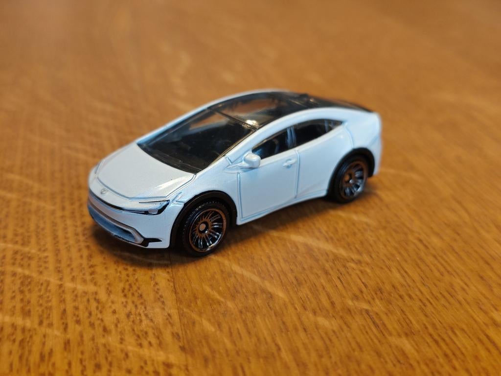 Matchbox Toyota Prius Prime WIT, Ophalen of Verzenden, Zo goed als nieuw, Auto