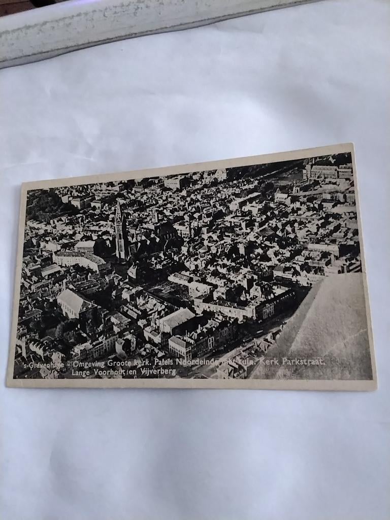 GRAVENHAGE. OMGEVING GROOTE KERK PALEIS NOORDEINDE, Ophalen of Verzenden, Voor 1920, Zuid-Holland