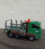 Bruder Boomtransporter MAN vrachtwagen met kraan, Ophalen, Gebruikt