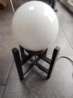 Zeldzame Art Deco BAUHAUS staande lamp jaren 50 GISPEN glas, Huis en Inrichting, Lampen | Tafellampen, Gebruikt, Art Deco, BAUHAUS