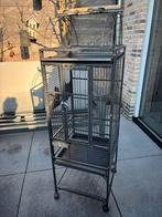 Strong Vogelkooi, papegaaienkooi,, Dieren en Toebehoren, Ophalen, Zo goed als nieuw, Metaal, Vogelkooi