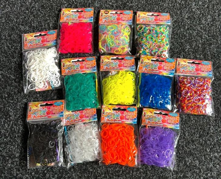 Te koop loombands elastiekjes, Hobby en Vrije tijd, Knutselen, Nieuw, Ophalen of Verzenden