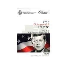 5 euro 2013 San Marino - John F. Kennedy (PROOF in blister), Postzegels en Munten, Munten | Europa | Euromunten, Setje, Ophalen of Verzenden