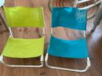 Twee lichtgewicht campingstoeltjes, Ophalen, Gebruikt, Campingstoel