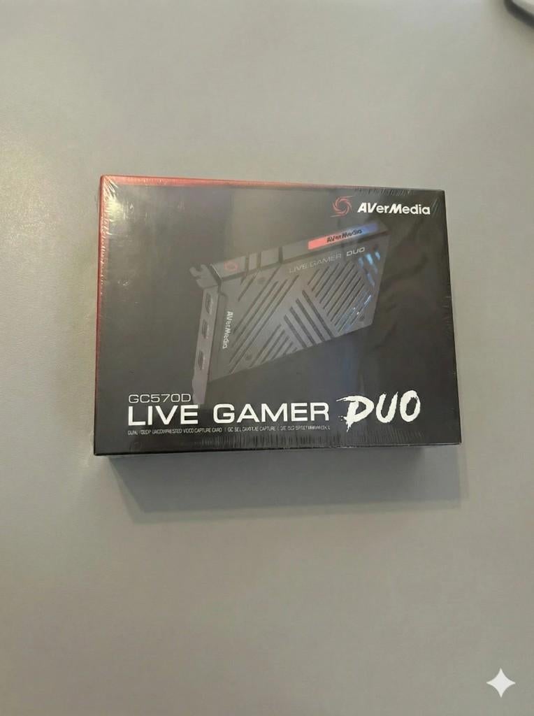 AVerMedia Live Gamer Duo GC570D capture card, Computers en Software, Verzenden, Nieuw