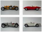 Bburago: Bugatti, Jaguar SS100, E-type Lancia Aurelia 1:18, Ophalen of Verzenden, Zo goed als nieuw, Auto, Bburago