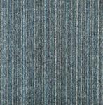 Tapijttegels Nieuw! | Solid Stripe | blauw grijs | 12,5m², 75 m² of meer, Nieuw, Ophalen of Verzenden, Tapijttegels