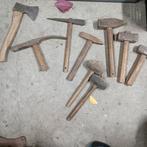 Diversen hamers en een Hand bijl Bijl, Ophalen of Verzenden, Gebruikt