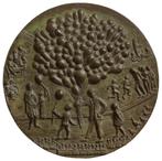 Unica Plaquettes Tivoli Penning 1976 van Inka Klinckhard, Ophalen of Verzenden, Brons, Nederland