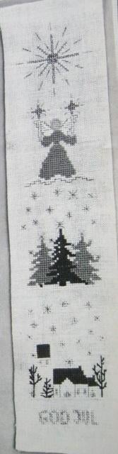 Borduurpatroon  Kerst hanger  nr 63 01  do, Verzenden, Nieuw, Handborduren, Patroon