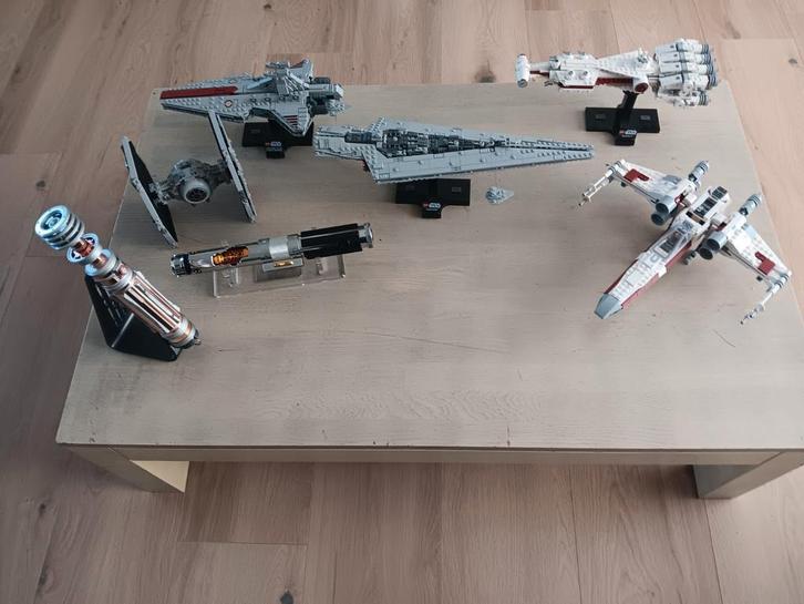 Star Wars lego & Lightsabers, Verzamelen, Star Wars, Zo goed als nieuw, Replica, Ophalen