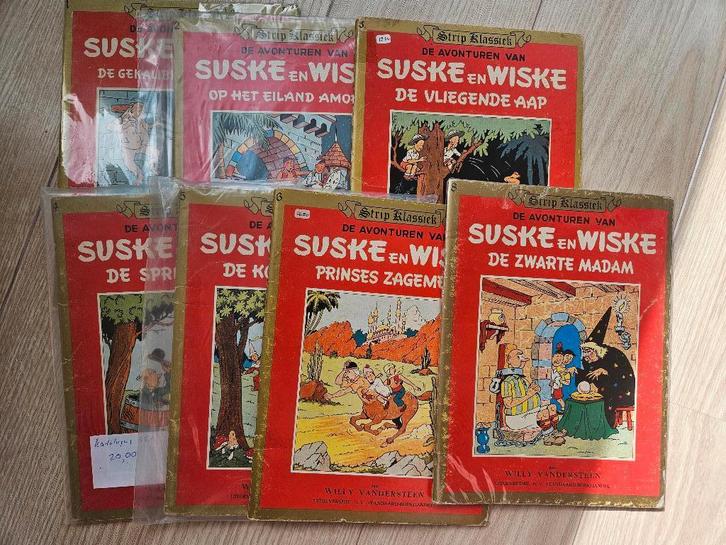 Suske en Wiske strip klassiek, Boeken, Stripboeken, Gelezen, Meerdere stripboeken, Ophalen