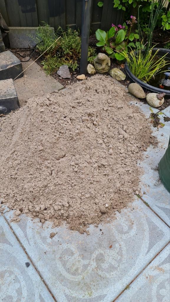 Gratis 1 kuub zand af te halen, Tuin en Terras, Zand, Ophalen of Verzenden