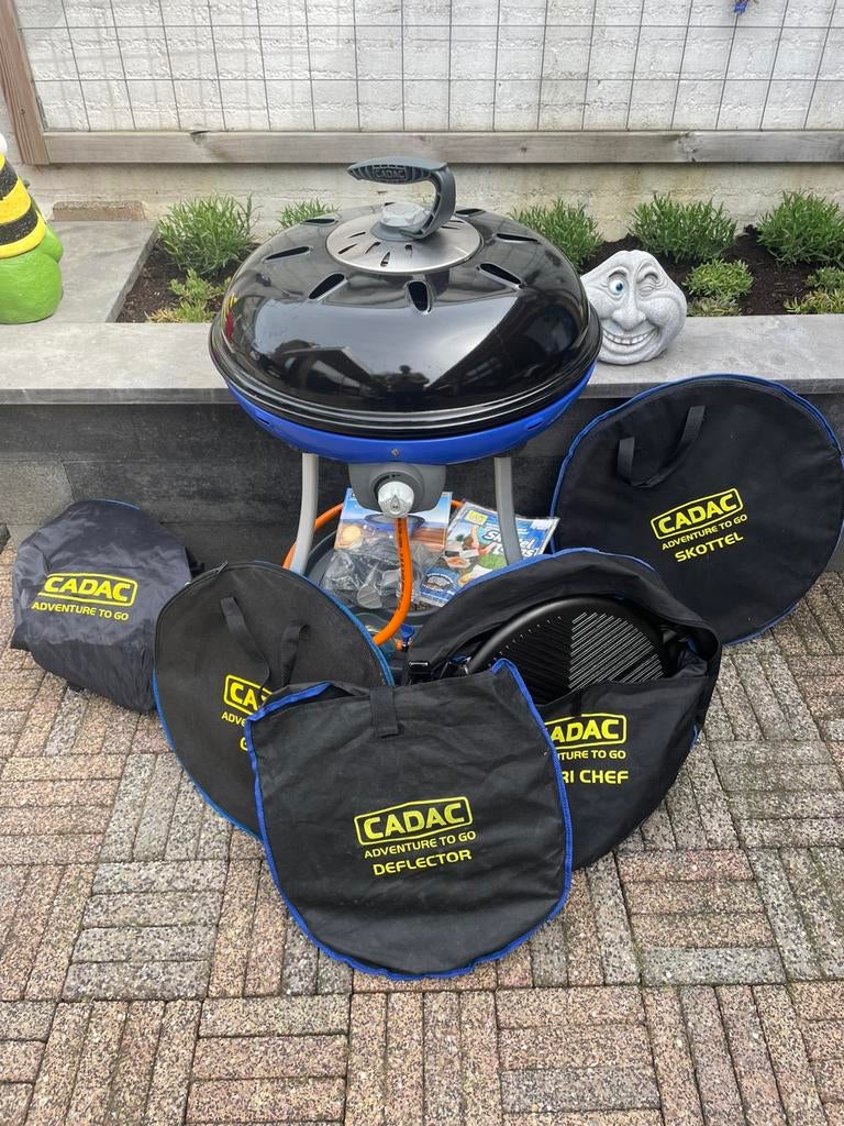 Cadac skottelbraai carri chef, Tuin en Terras, Gasbarbecues, Ophalen of Verzenden, Zo goed als nieuw