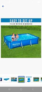 Bestway Steel Pro Zwembad 300x200cmx60cm met pomp, Ophalen of Verzenden