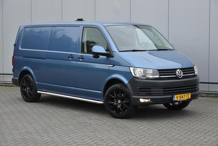 Volkswagen Transporter 2.0 TDI L2H1 Aut 150 Pk Airco Navi E6, Auto's, Bestelauto's, Bedrijf, Te koop, ABS, Airbags, Airconditioning