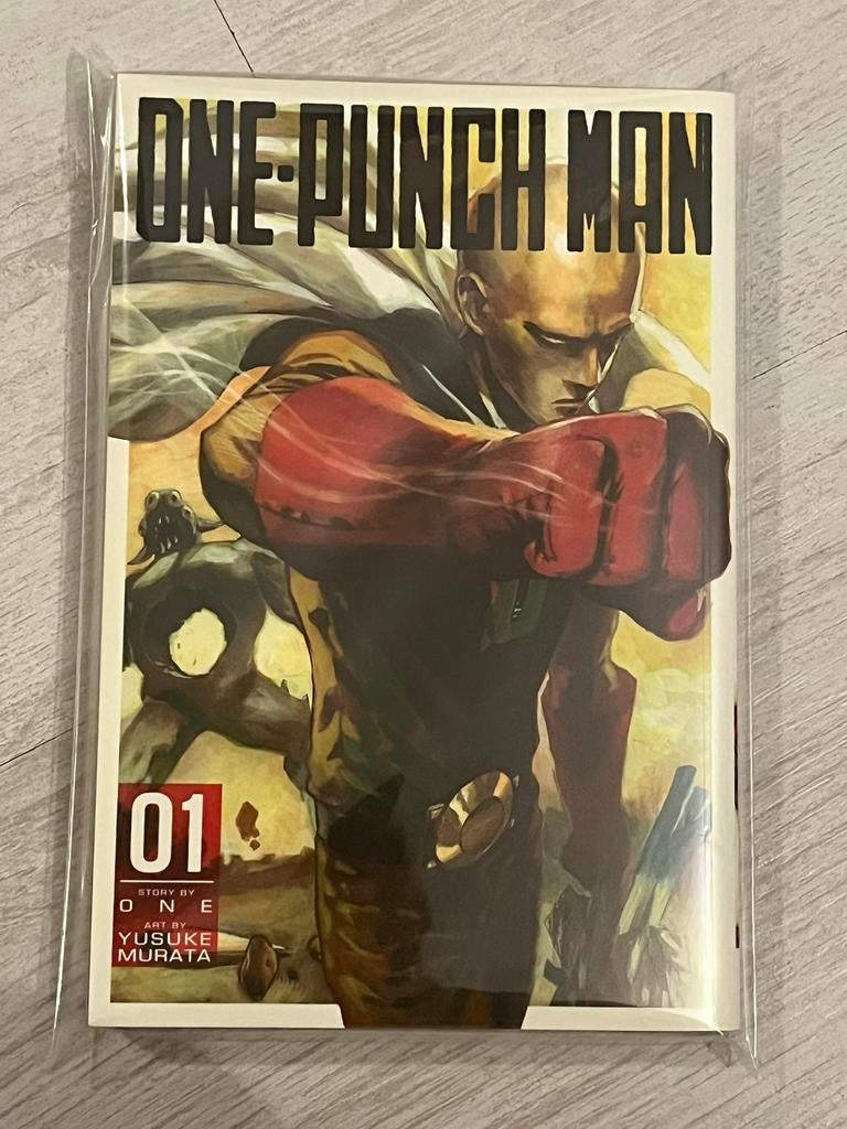 One Punch Man - Volume 1 - Manga (Engels), Boeken, Eén stripboek, Ophalen of Verzenden, Zo goed als nieuw