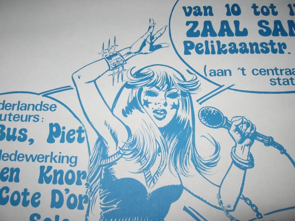 Gideon Brugman  vintage  Patty  poster 1981, Verzamelen, Posters, Rechthoekig Staand, Deurposter of groter, Ophalen of Verzenden