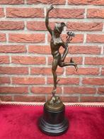 bronzen beeld van MERCURIUS/ HERMES, topstaat!, Ophalen of Verzenden