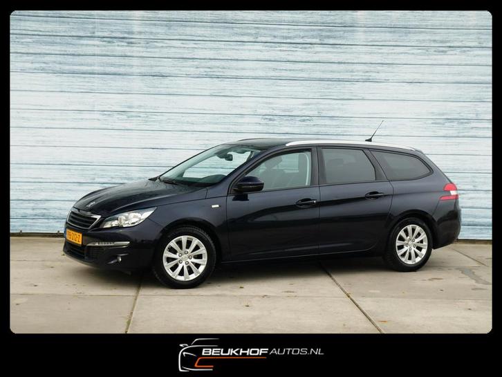 Peugeot 308 SW 1.2 PureTech Style Panoramadak Trekhaak Cruis, Auto's, Peugeot, Bedrijf, Te koop, ABS, Airbags, Airconditioning