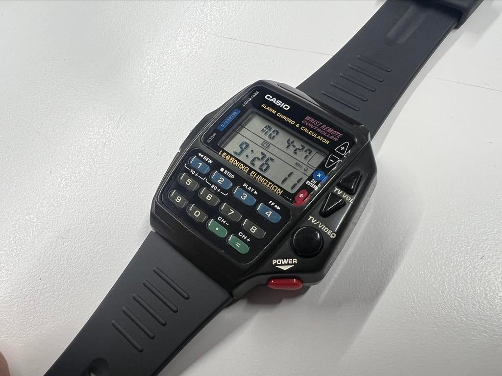 Vintage Casio CMD 40 Horloge, Casio, Kunststof, Gebruikt, Polshorloge