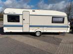 Hobby de Luxe model 545  met kinderkamer en voortent, Caravans en Kamperen, 75 kg, Hobby, Treinzit, 5 tot 6 meter