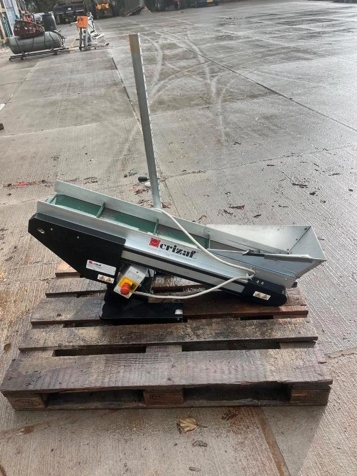 Crizaf transportband / opvoerband – goed werkend, Doe-het-zelf en Verbouw, Gereedschap | Machine-onderdelen en Toebehoren, Gebruikt