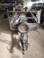 Tandemasser aanhanger 2000kg 3 mtr en enkelas aanhanger, Ophalen, Gebruikt