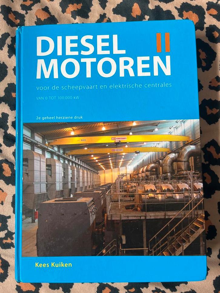 Dieselmotoren voor scheepvaart en elektrische centrales, Boeken, Techniek, Zo goed als nieuw, Autotechniek, Ophalen of Verzenden