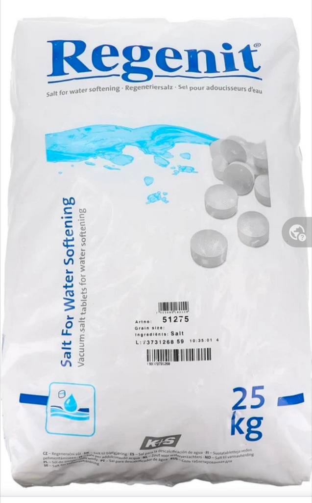 Regenit onthardingszout 25 kg - Voor alle waterontharders, Ophalen