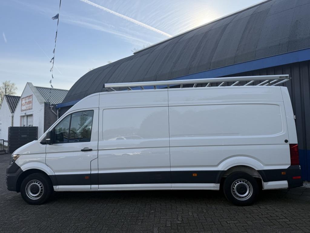 Volkswagen Crafter 35 2.0 TDI L4H3 Co (bj 2020), Auto's, Bestelauto's, Gebruikt, 4 cilinders, Volkswagen, Wit