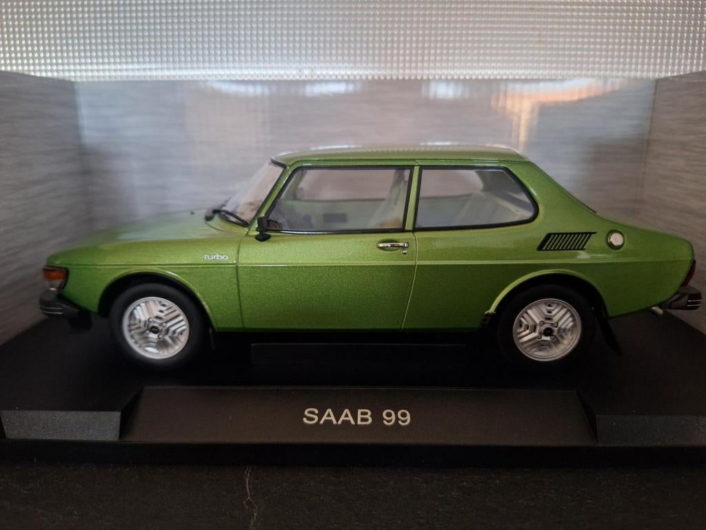 Saab 99 Turbo 1977 Schaal 1:18, Overige merken, MCG, Nieuw, Ophalen of Verzenden