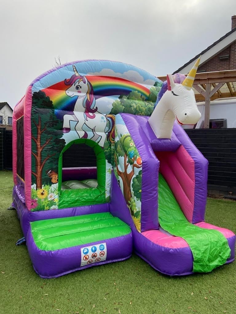 Springkussen huren te huur vanaf 50 euro, Ophalen, Zo goed als nieuw, Overige