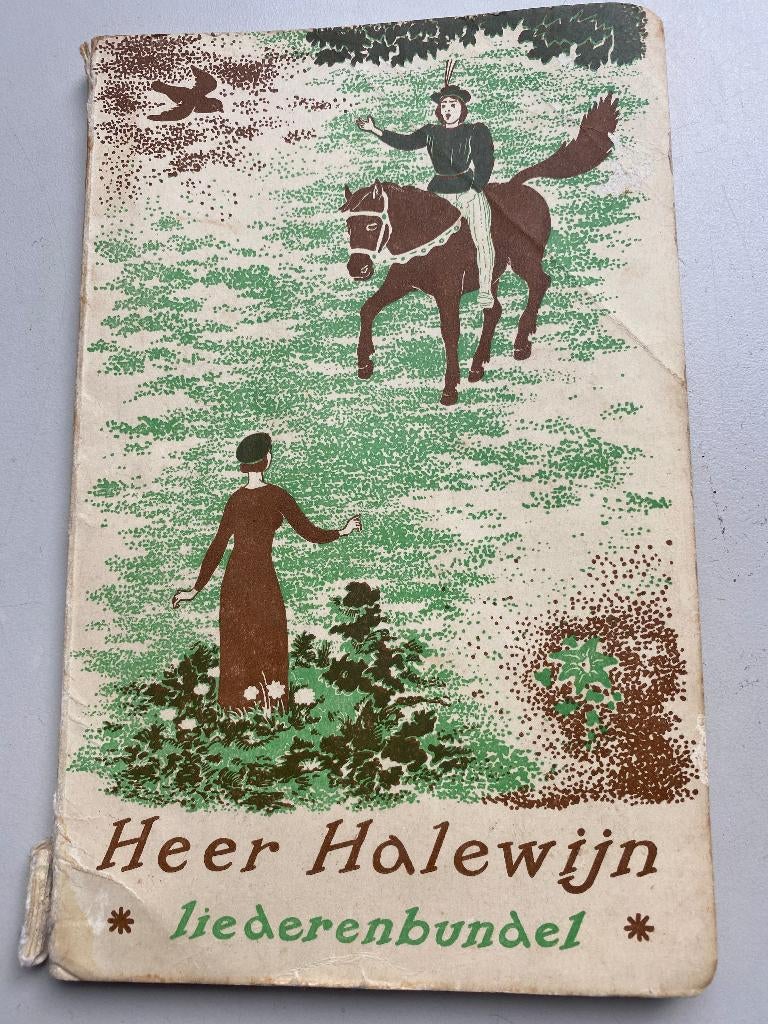 Heer Halewijn liederenbundel uit 1961, Ophalen of Verzenden, Gelezen, Algemeen, Wumkes, Dr. D. A. en Jan Reinders