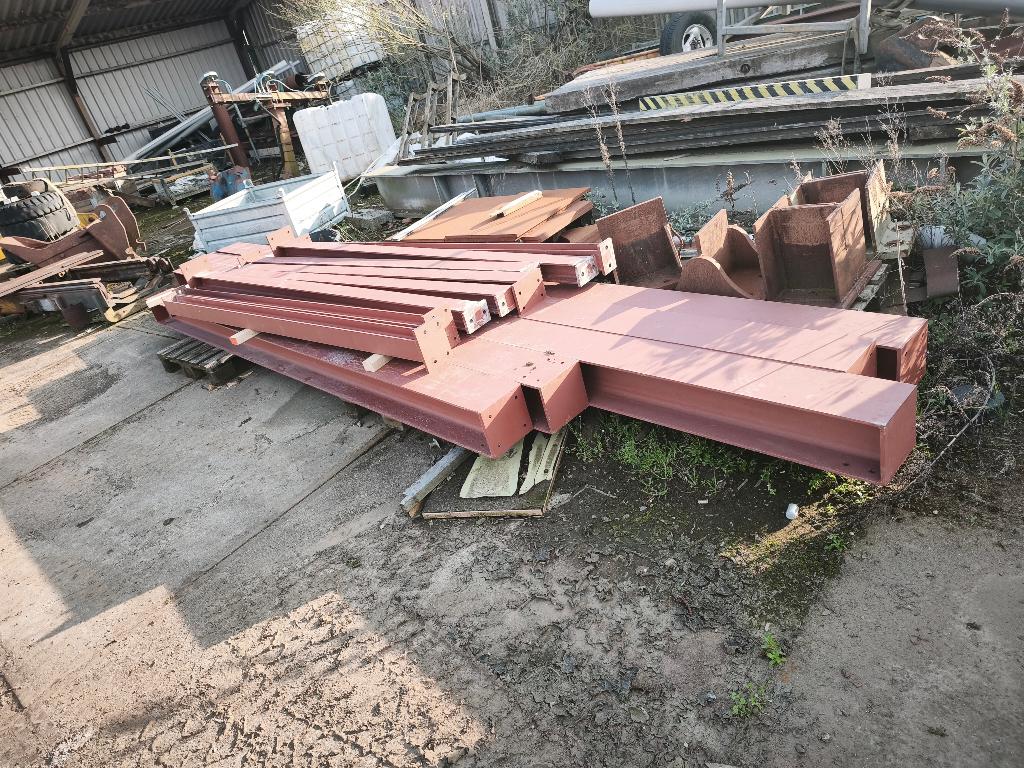 HEA 220 & HEB 100 stalen balken gemenied kolommen liggers, Doe-het-zelf en Verbouw, Metalen, Ophalen, Zo goed als nieuw, IJzer